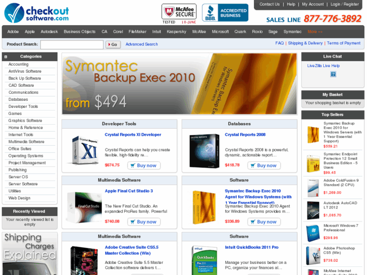 www.checkoutsoftware.com