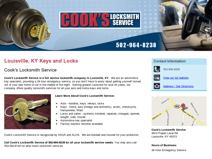 www.cookslocksmith.biz