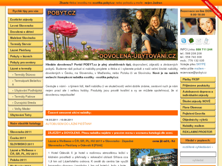 www.dovolena-ubytovani.cz