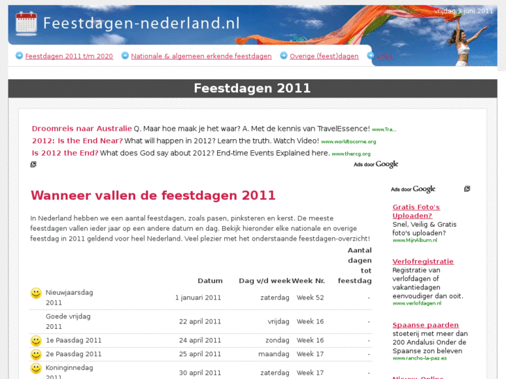 www.feestdagen-nederland.nl