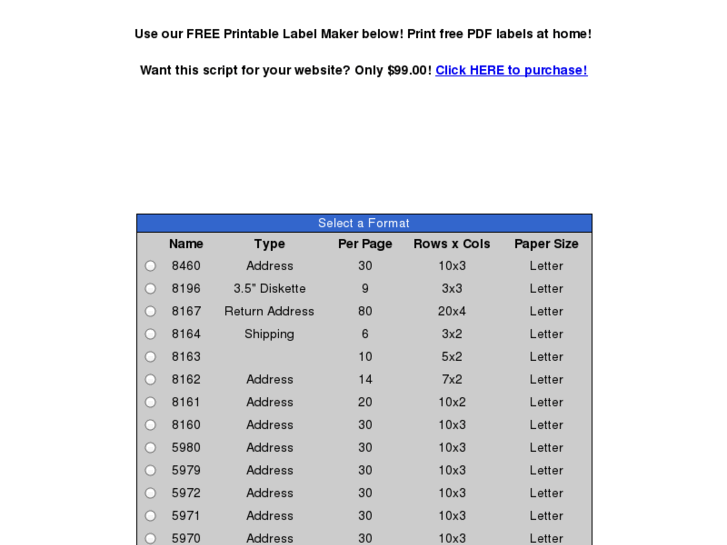 www.internetlabelmaker.com