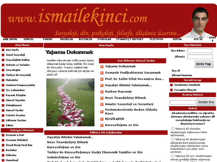 www.ismailekinci.com