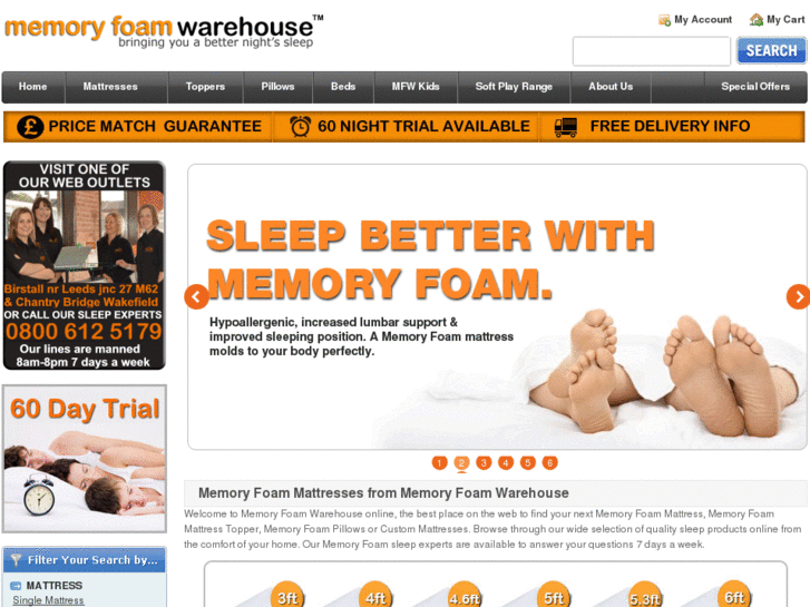 www.memory-foam-warehouse.com
