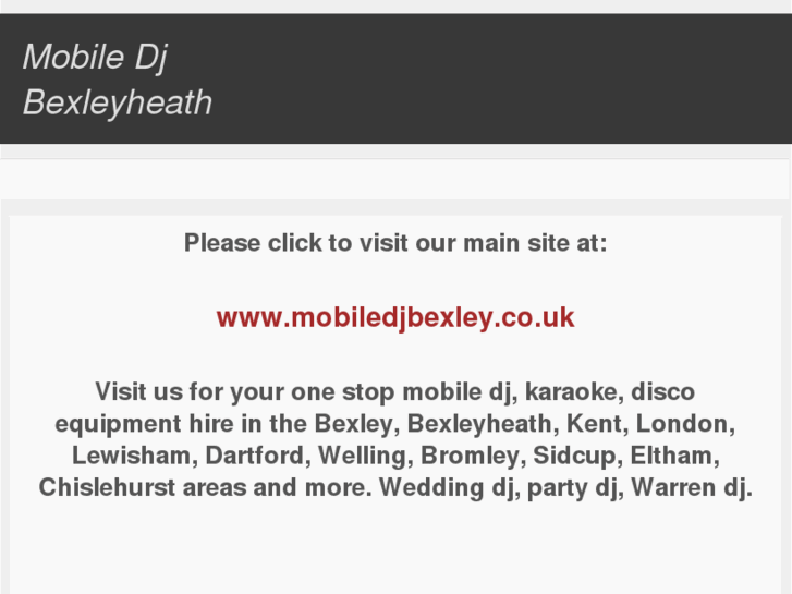 www.mobiledjbexleyheath.info