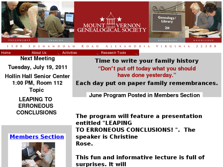 www.mvgenealogy.org