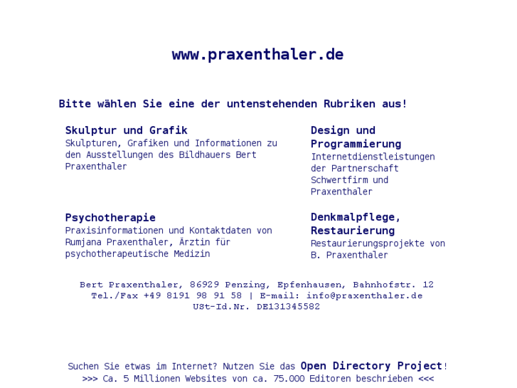 www.praxenthaler.de