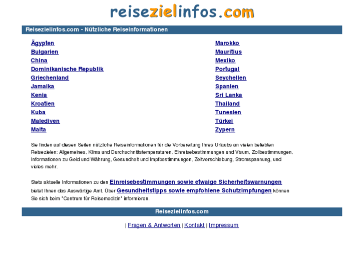 www.reisezielinfos.com