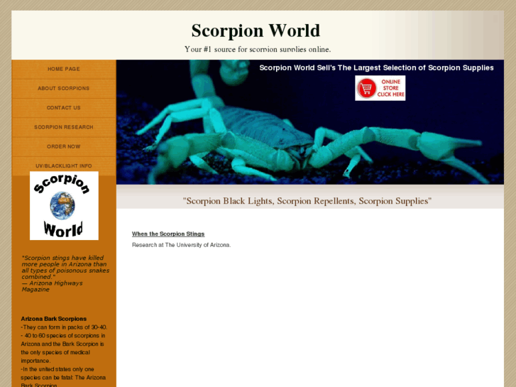 www.scorpionworld.com