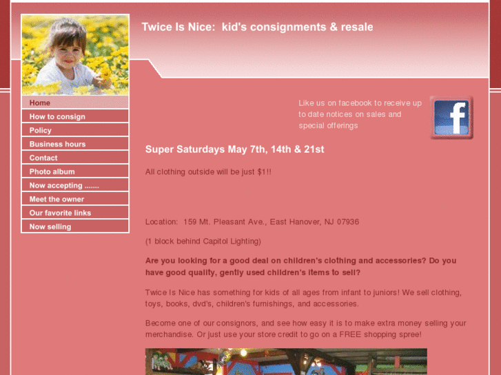 www.twiceisnicekidsconsignments.com