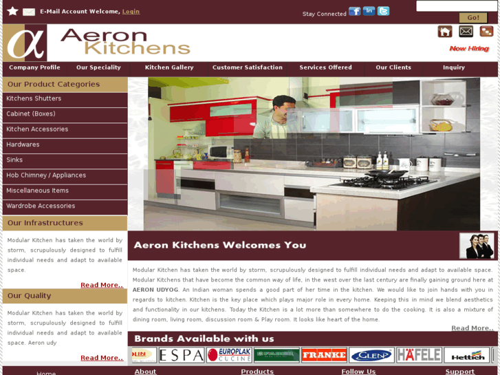 www.aeronkitchens.com