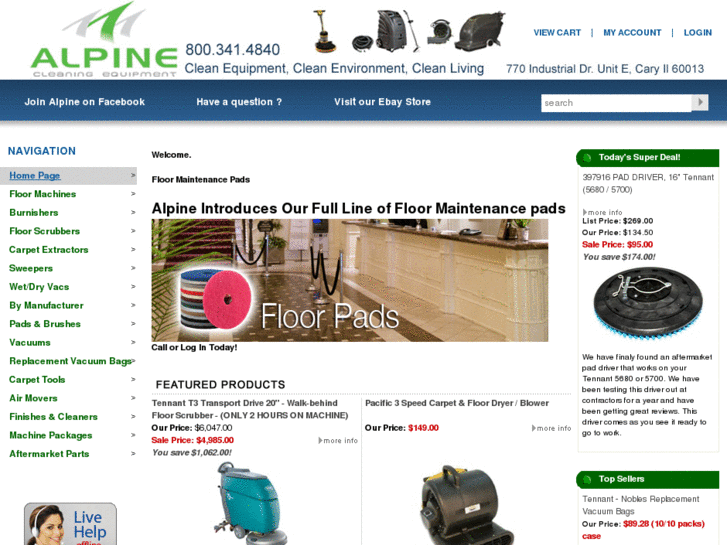 www.alpinecleaningequipment.com