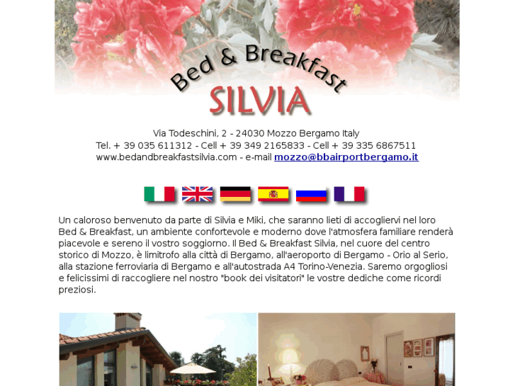 www.bedandbreakfastsilvia.com