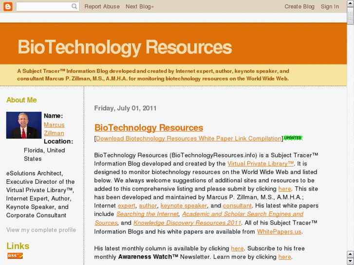 www.biotechnologyresources.info