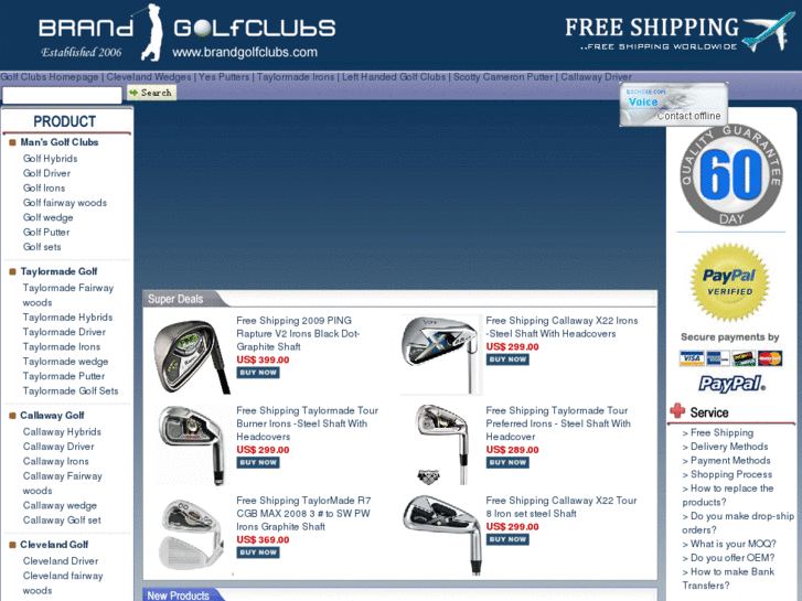 www.brandgolfclubs.com