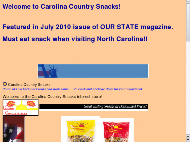 www.carolinacountrysnacks.com