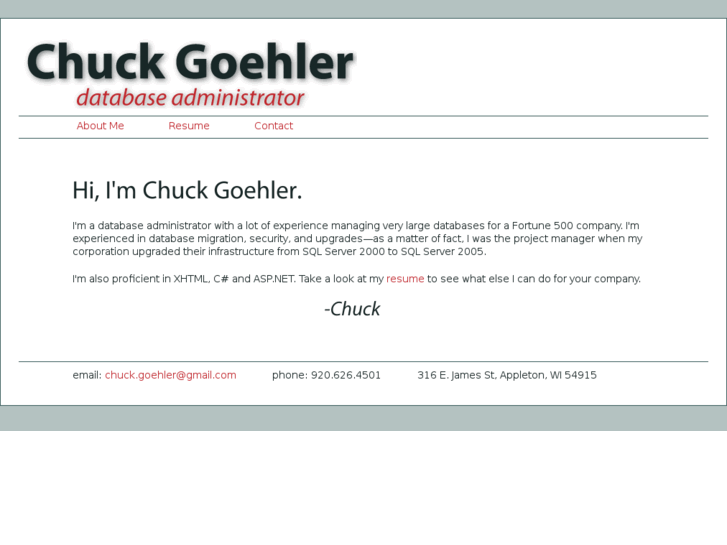 www.chuckgoehler.com