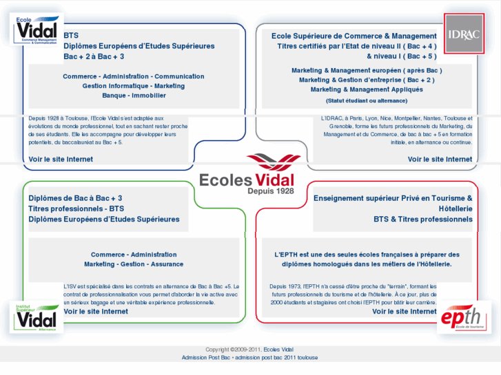 www.ecoles-vidal.com