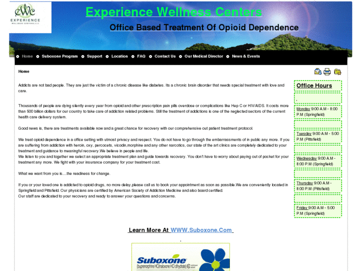 www.experiencewellnesscenters.com