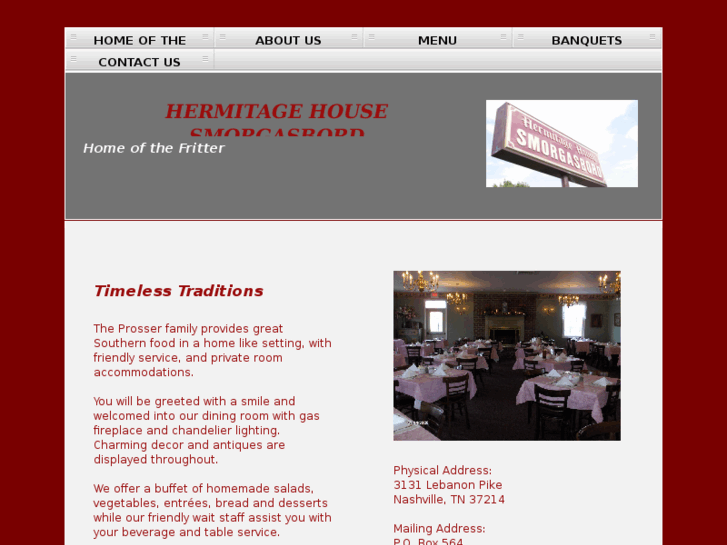 www.hermitagehousesmorgasbord.com