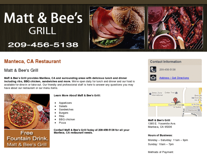 www.mattandbeesgrill.com