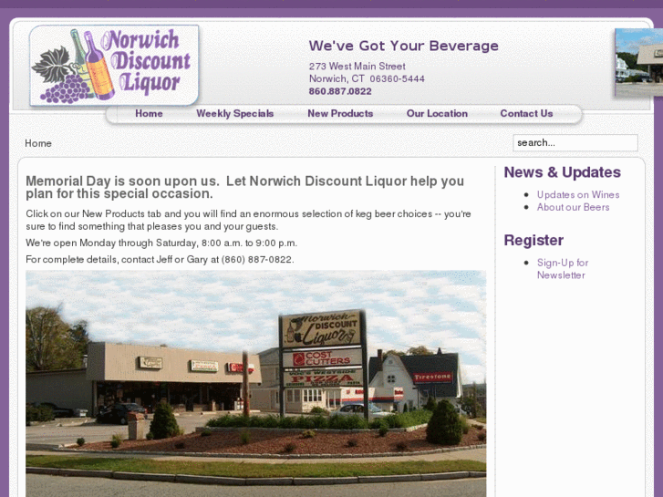 www.norwichdiscountliquor.com