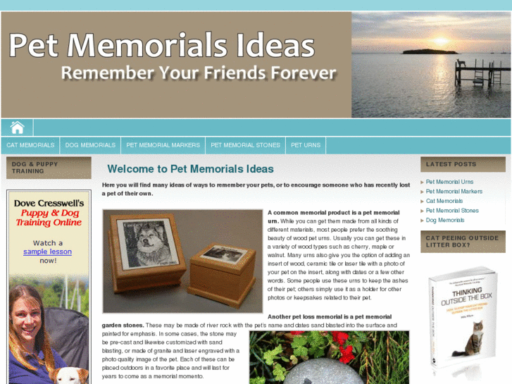 www.petmemorialsideas.com