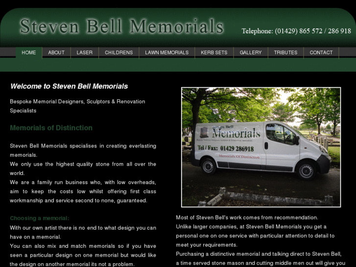 www.stevenbellmemorials.com