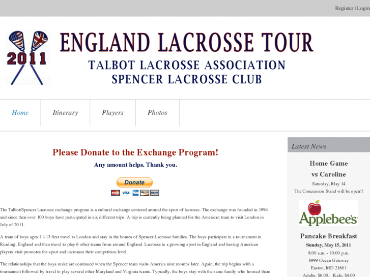 www.talbotspencerlaxtour.com