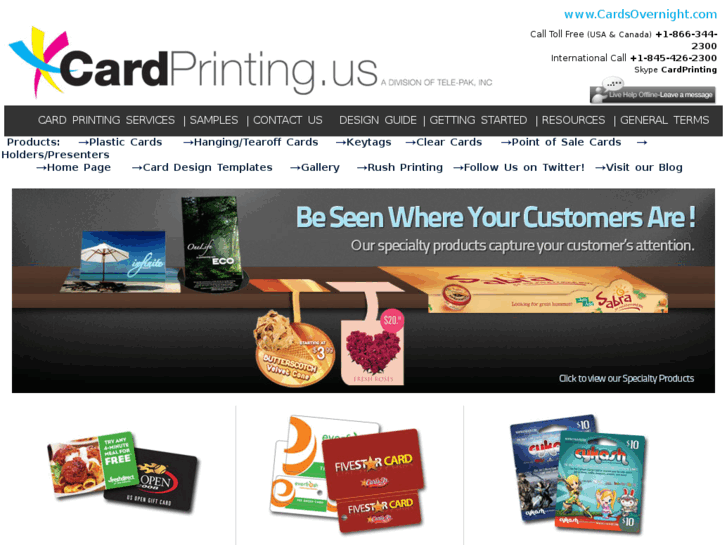 www.tele-pak-cardprinting.com