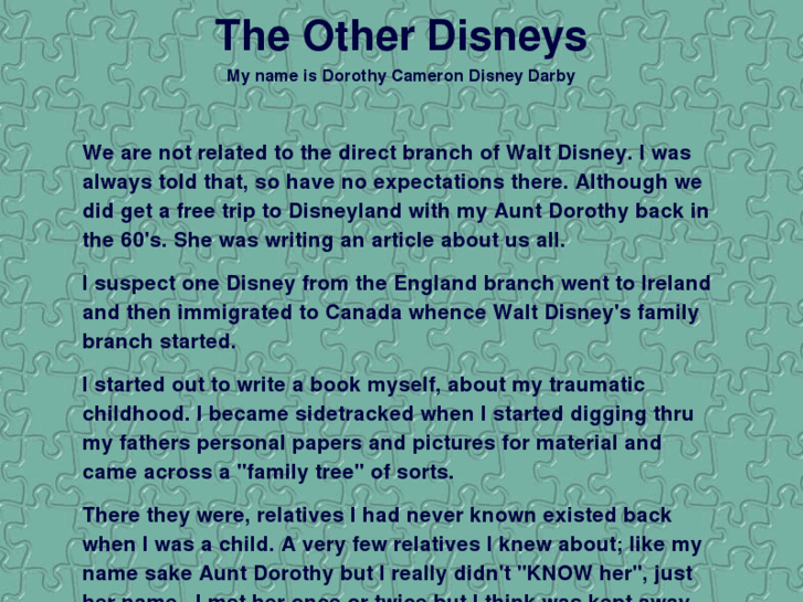 www.theotherdisneys.com