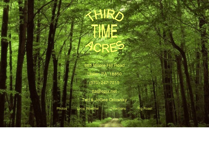 www.thirdtimeacres.net