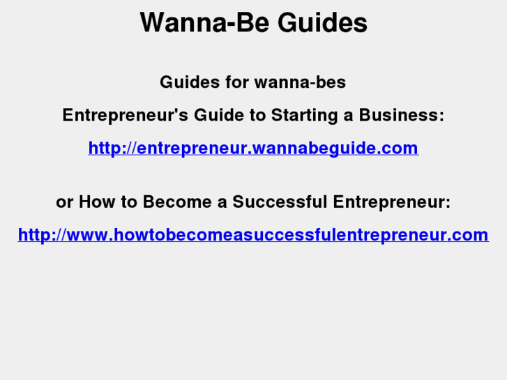 www.wannabeguide.com