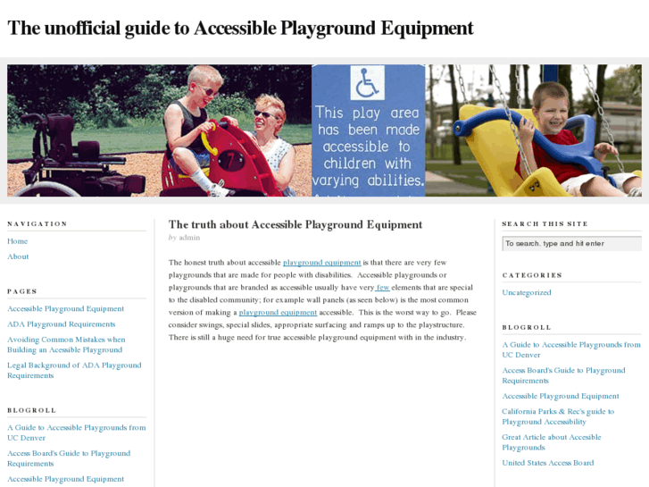 www.accessibleplaygroundequipment.com