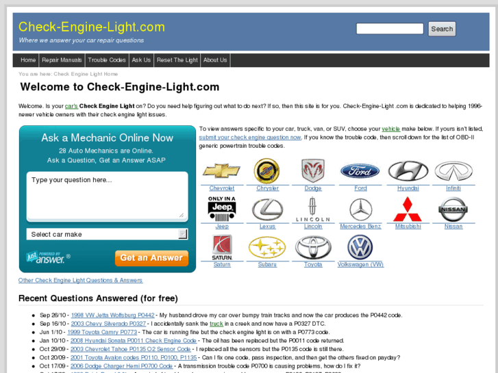 www.checkenginelight.net