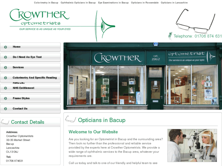 www.crowtheroptometrists.com