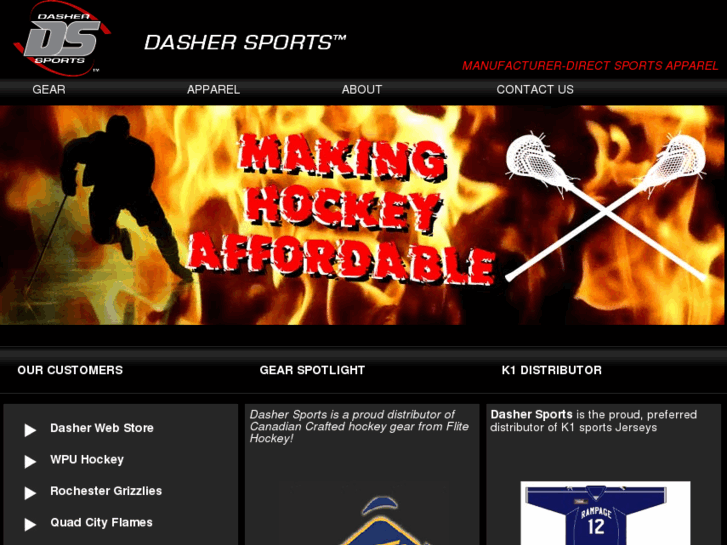 www.dashersports.com