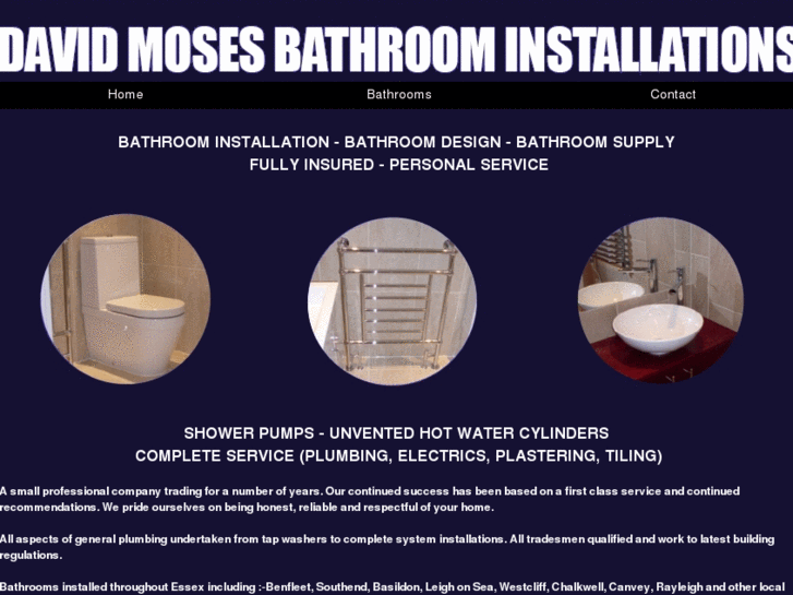 www.davidmosesbathrooms.com