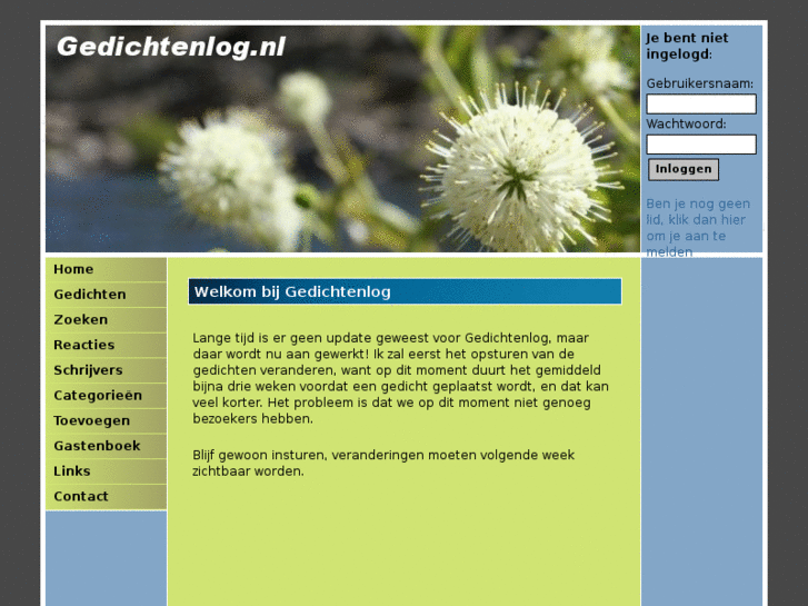 www.gedichtenlog.nl