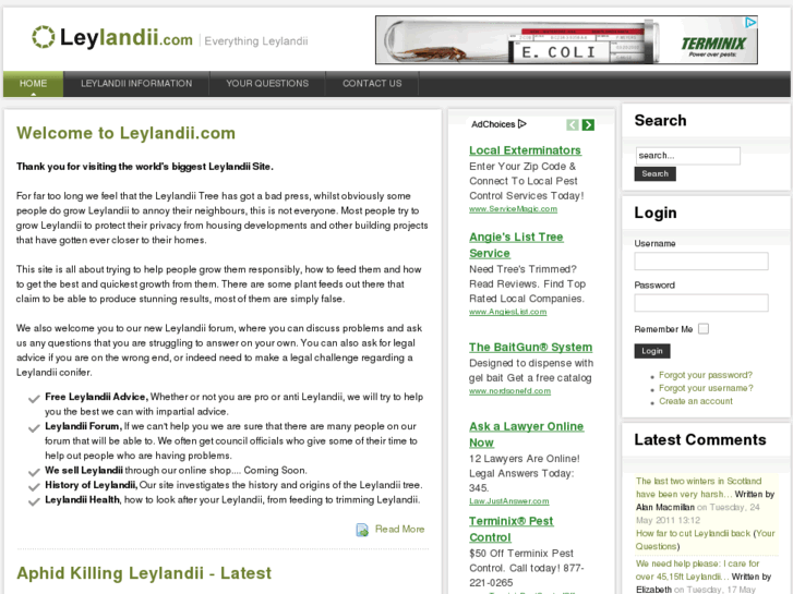 www.leylandii.com