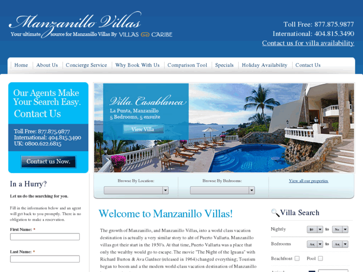 www.manzanillovillas.com