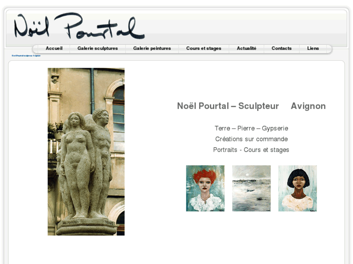 www.noelpourtal-sculpteur.fr