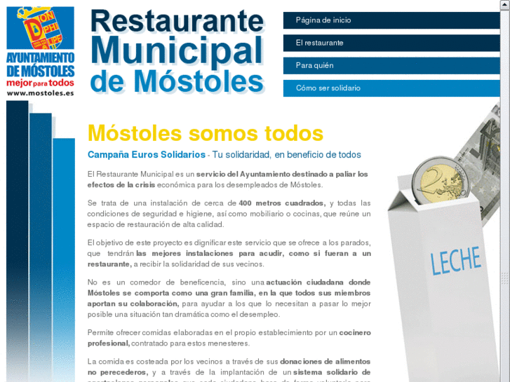 www.restaurantemunicipaldemostoles.es