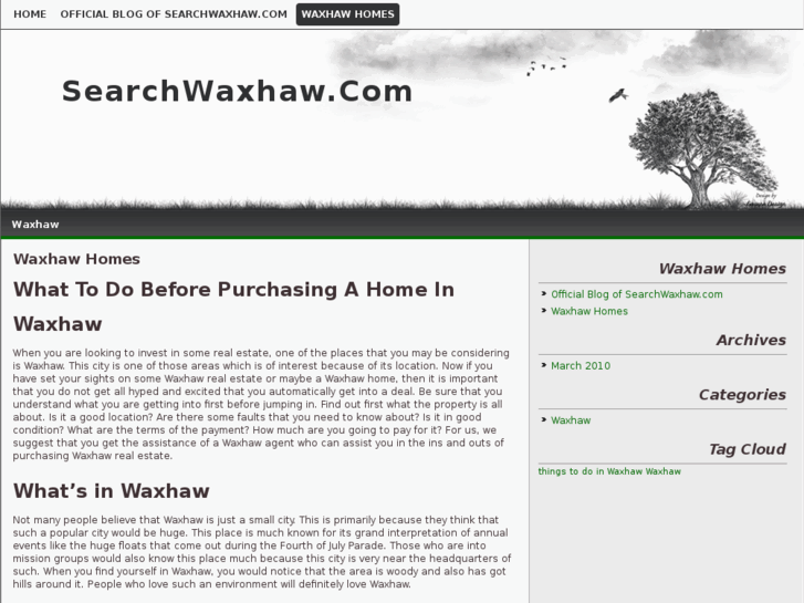 www.searchwaxhaw.com