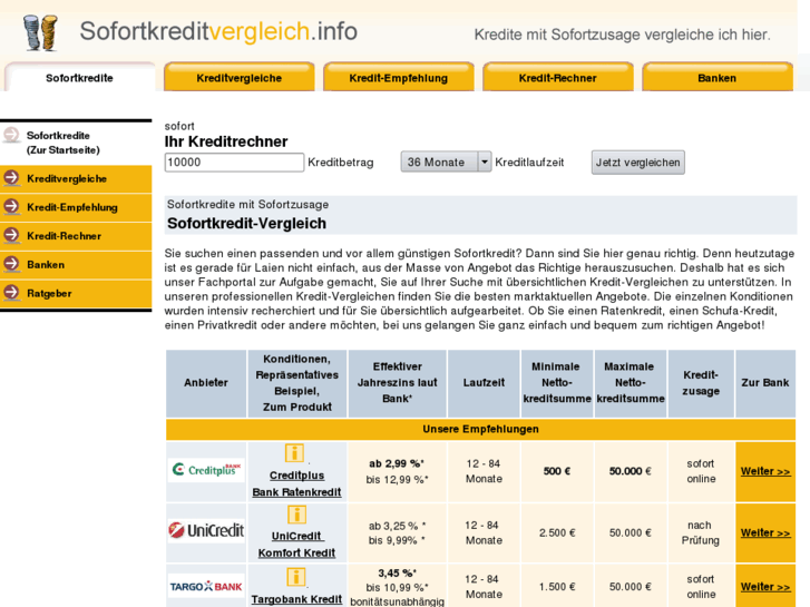 www.sofortkreditvergleich.info