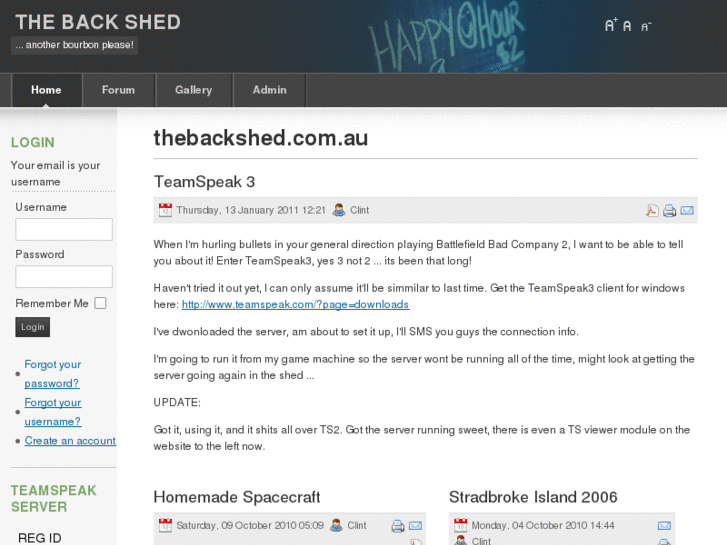 www.thebackshed.com.au