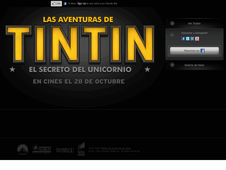 www.tintinelsecretodelunicornio.com