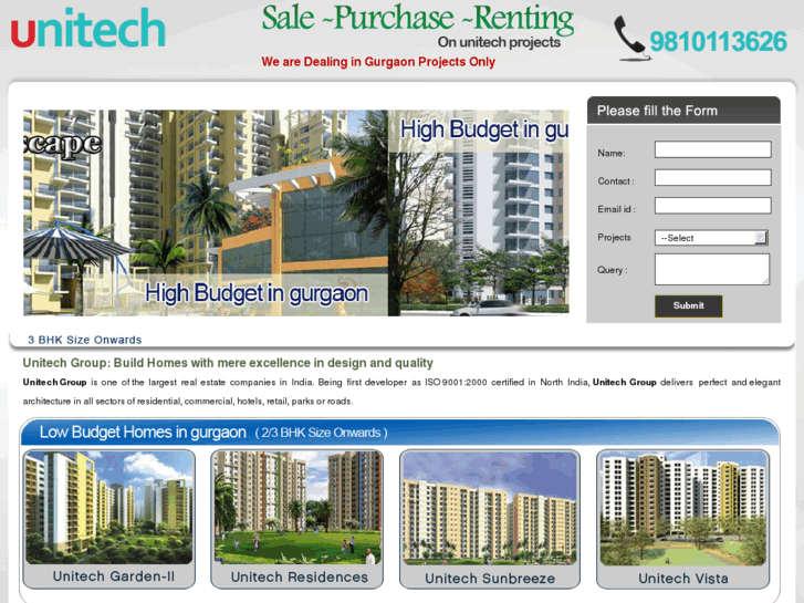 www.unitech-group.co.in