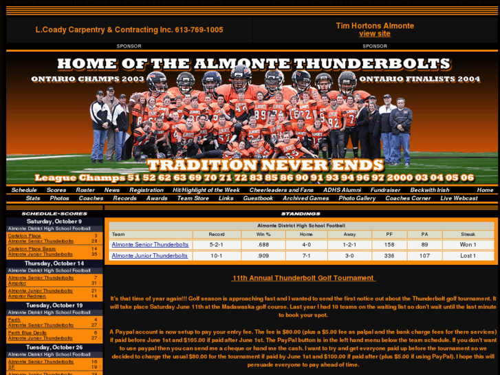 www.almontethunderbolts.com