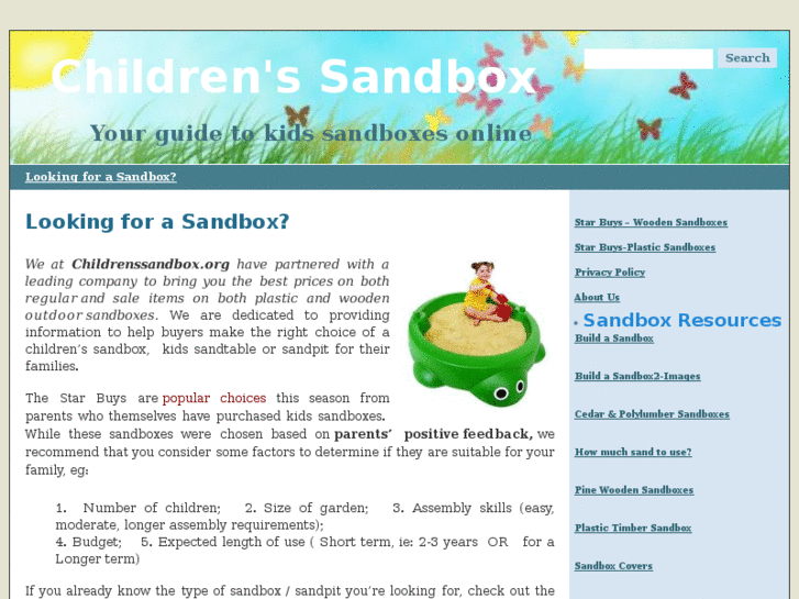 www.childrenssandbox.org