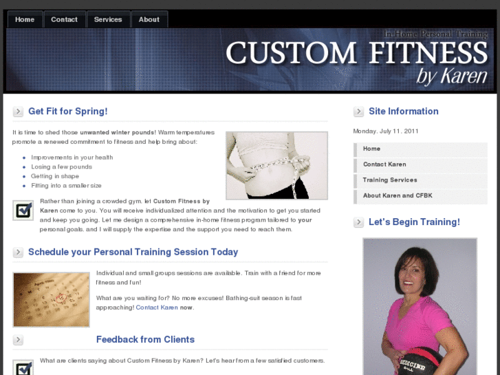 www.customfitnessbykaren.com